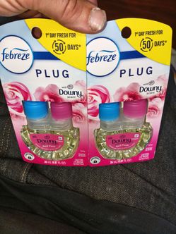 Febreze Plug Downy April Fresh Refill 2-Pack