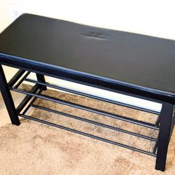 Shoe Rack With Cushion