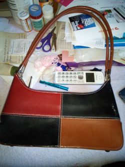 Leather purse