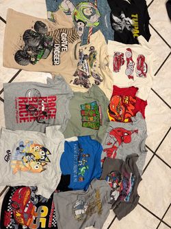 Character boy toddler shirts