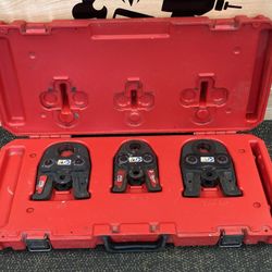 Milwaukee 49-16-2696 M18 1/2" - 1" Black Iron Press Tool Jaw Kit
