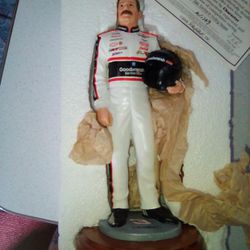 Dale Earnhardt Holding Helmet Collectable 