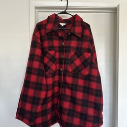 Red Buffalo Plaid Jacket 3X
