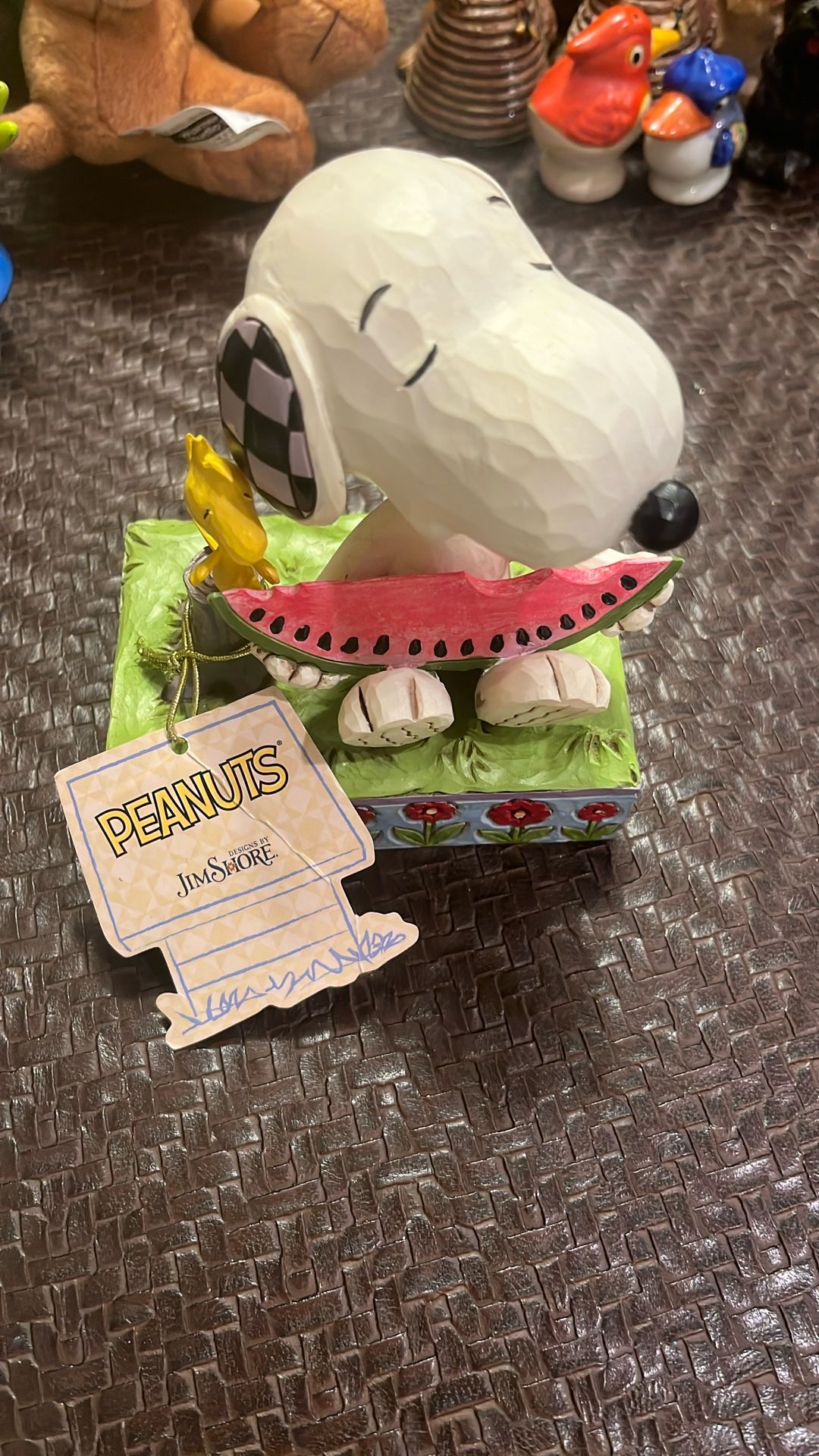 Jim Shore Peanuts SNOOPY WATERMELON