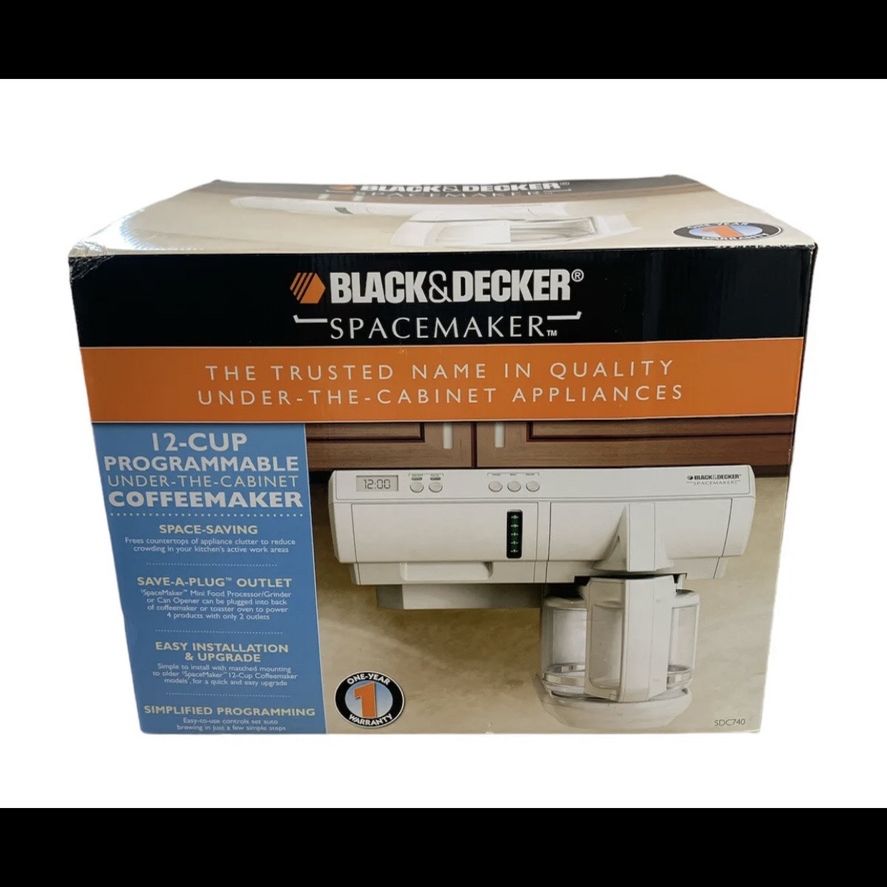 Black & Decker Spacemaker Programmable Coffeemaker