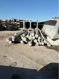 Wood Poles 10” x 16’