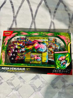 Pokemon Mega Venusaur Ex Collection