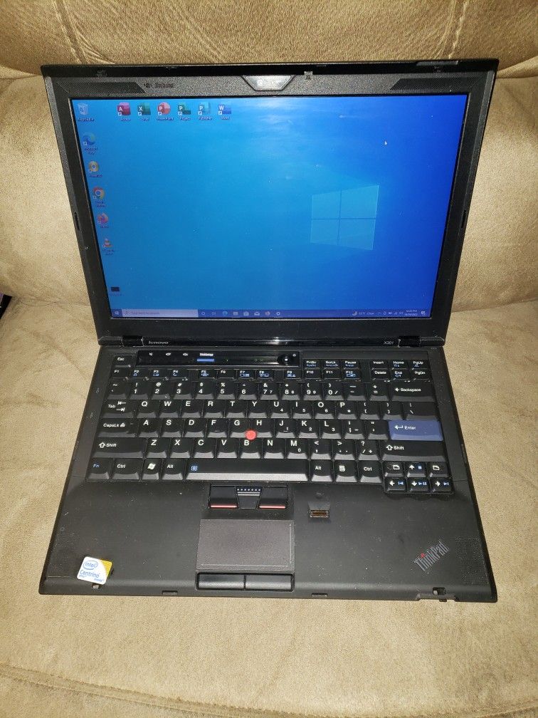 Lenovo ThinkPad x301 Laptop Intel Core 2 Duo 1.60ghz 266gb 4gb 64bit Windows 10 Pro $160