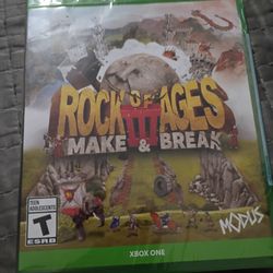 New Rock of Ages 3: Make & Break - Microsoft Xbox One New Sealed - Video Game 