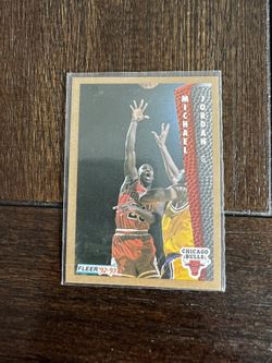 Michael Jordan 1992 Card