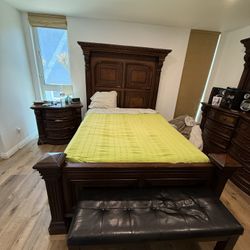 Wood Bedroom Set