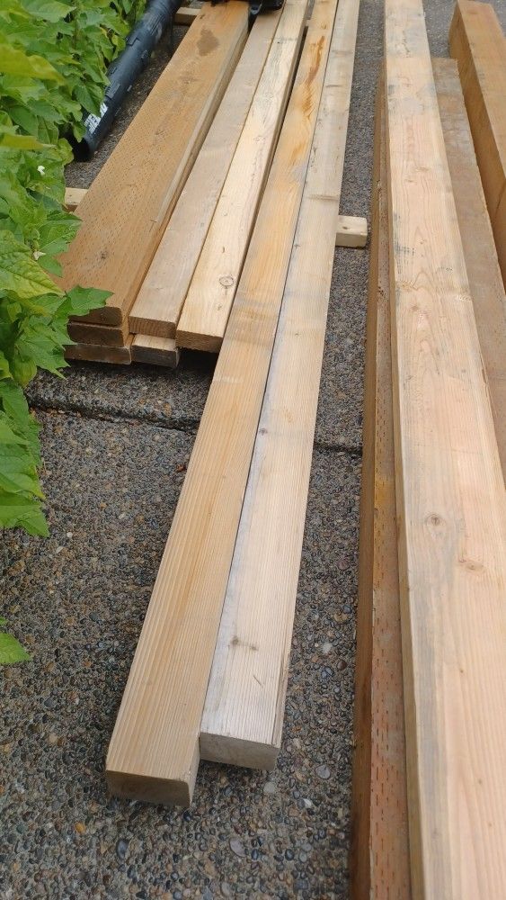 Two-Cedar 4x4 By 12 $40 For Both