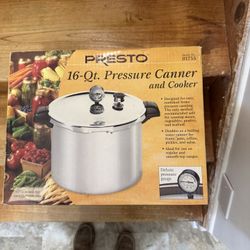 Presto 16Q Canner/ Pressure Cooker Model 01755