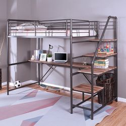 Brand New Twin Bunk Bed w Work Station