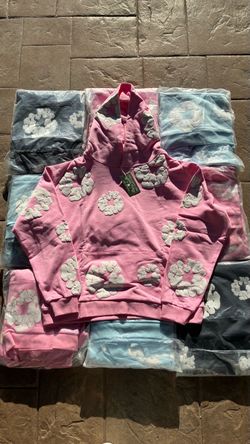 DENIM TEAR HOODIES