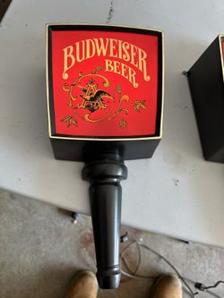 Vintage Bud bar signs from 70’s 