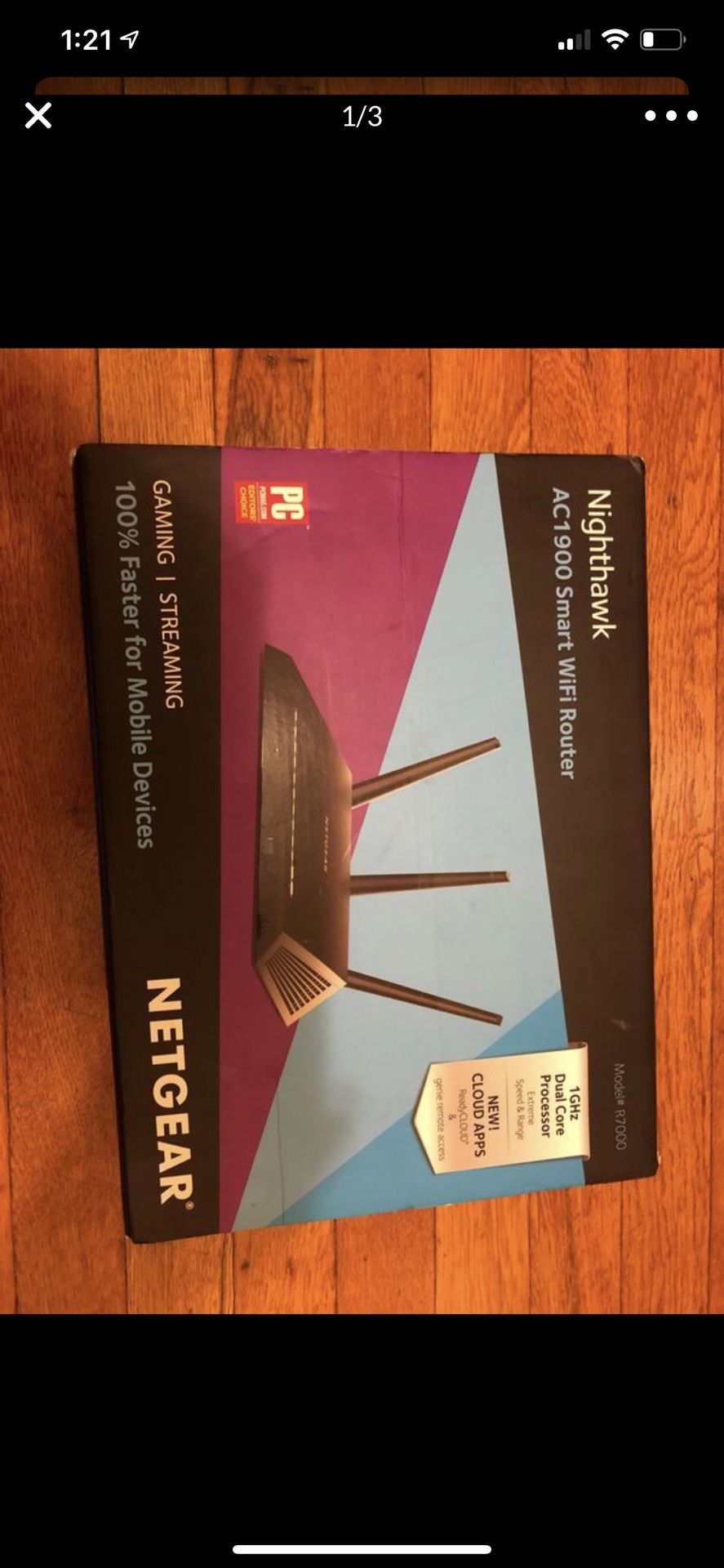 Wireless router netgear nighthawk ac1900