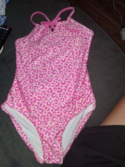 Girl swimsuit sz L (10/12) new