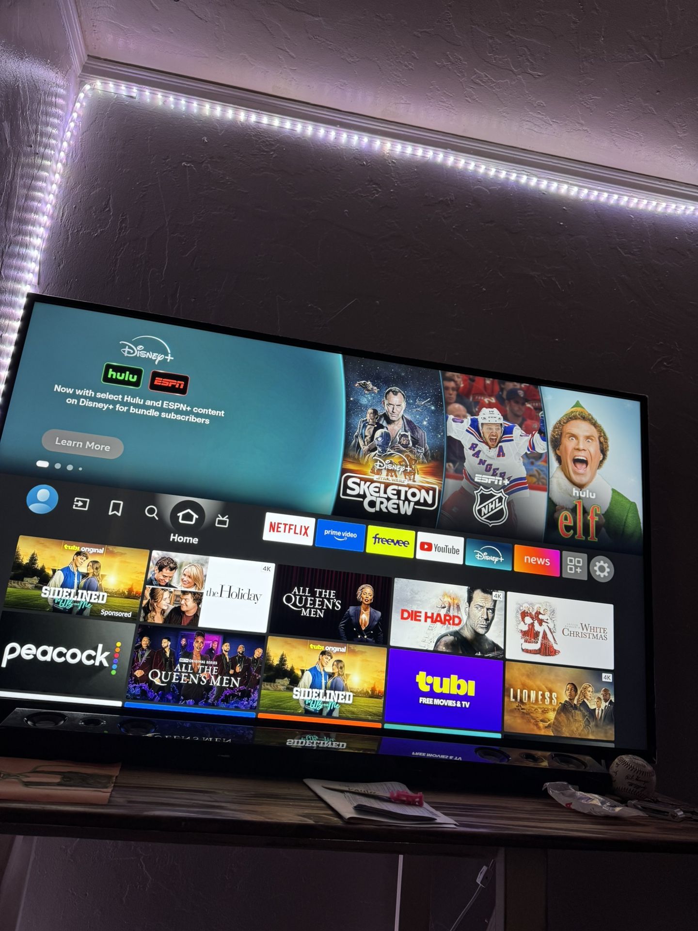 55” Insignia  4k  Fire Tv