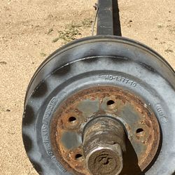 Axle for trailer