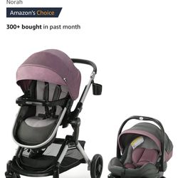 Evenflo Infant Car Seat & Stroller With Bassinet Attachment 