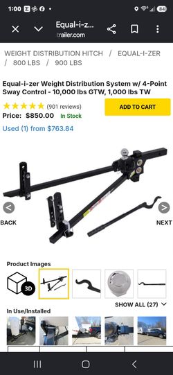 Equal-i-zer Weight Distribution Hitch System