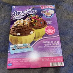 New Freezy-Bake by Easy-Bake Chocolate Ice Cream Refill Mix + 3 Toppings 3.2 oz