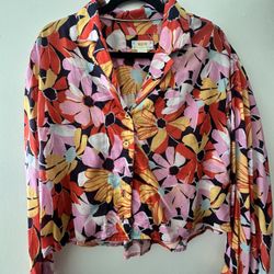 Maeve Anthropologie Blouse size Medium 