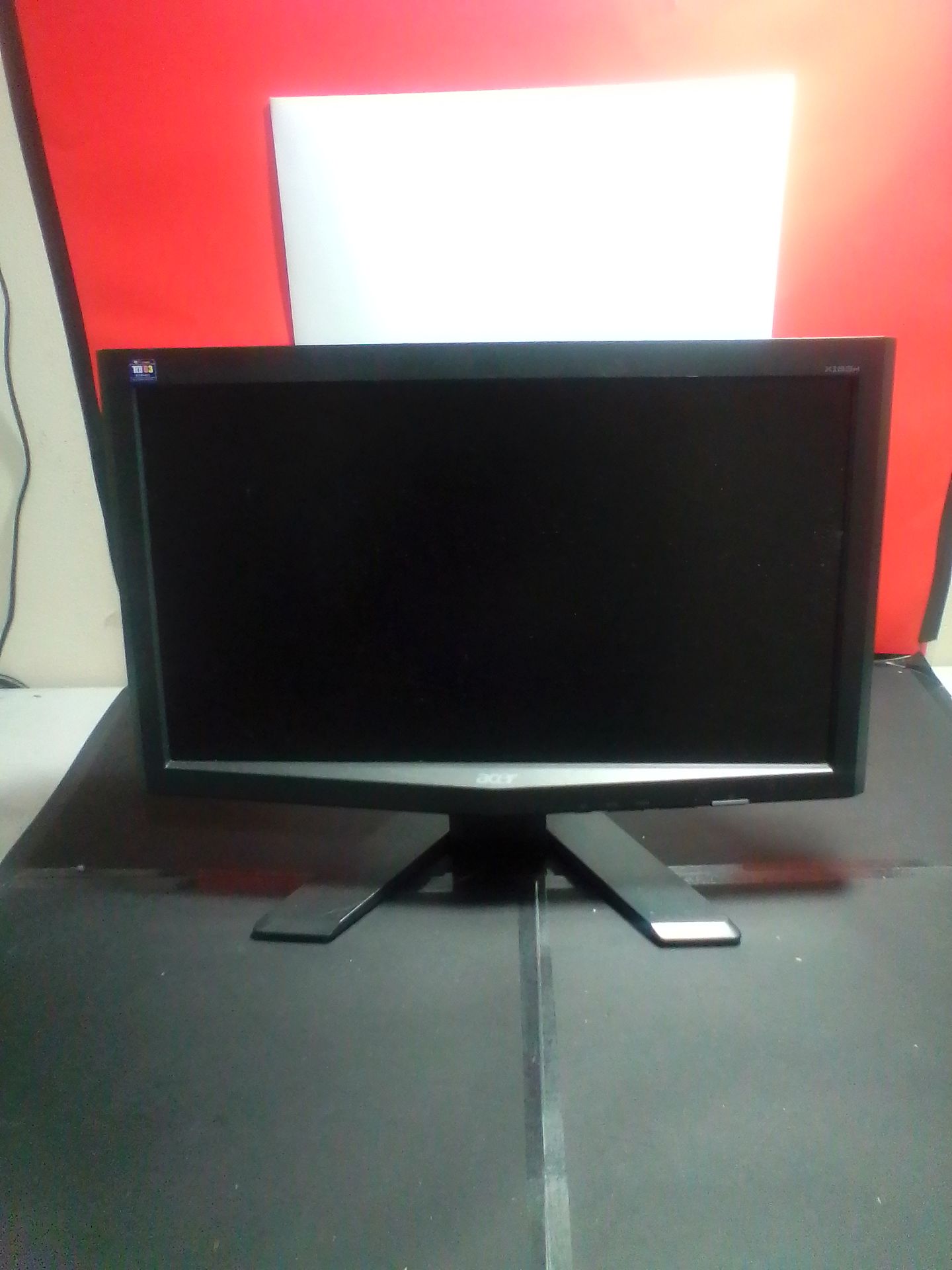 ACER X183H 18.5-INCH WIDESCREEN LCD DISPLAY - BLACK