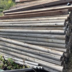 Wood posts 4”x8’