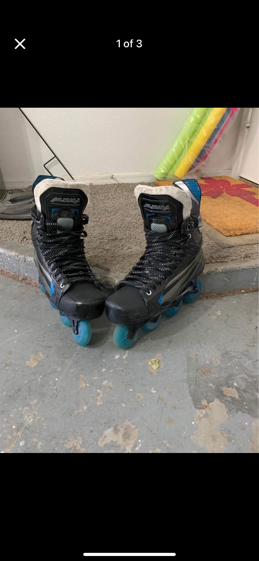 Roller Hockey Skates Alkali Revel (SR 12)
