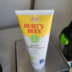Burt's bees gentle cream cleanser aloe sensitive 6 oz
