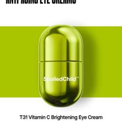 Spoiled Child Anti Aging T31 Vitamin C Brightening Eye Cream
