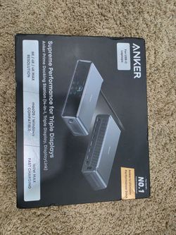 Anker |Refurb Prime Docking Station (DL7400),14-Port Triple Display with Display - sealed - $200
