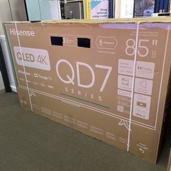 85” Hisense QLED QD7 4K UHD Smart Google Tv 