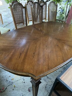 Table and chairs