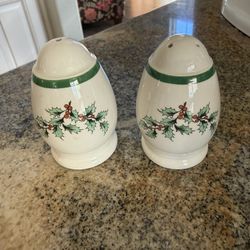 Spode Salt and Pepper Shakers