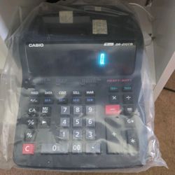 NEW OPEN BOX+100% TESTED casio DR-210TM 2650TM printing calculator