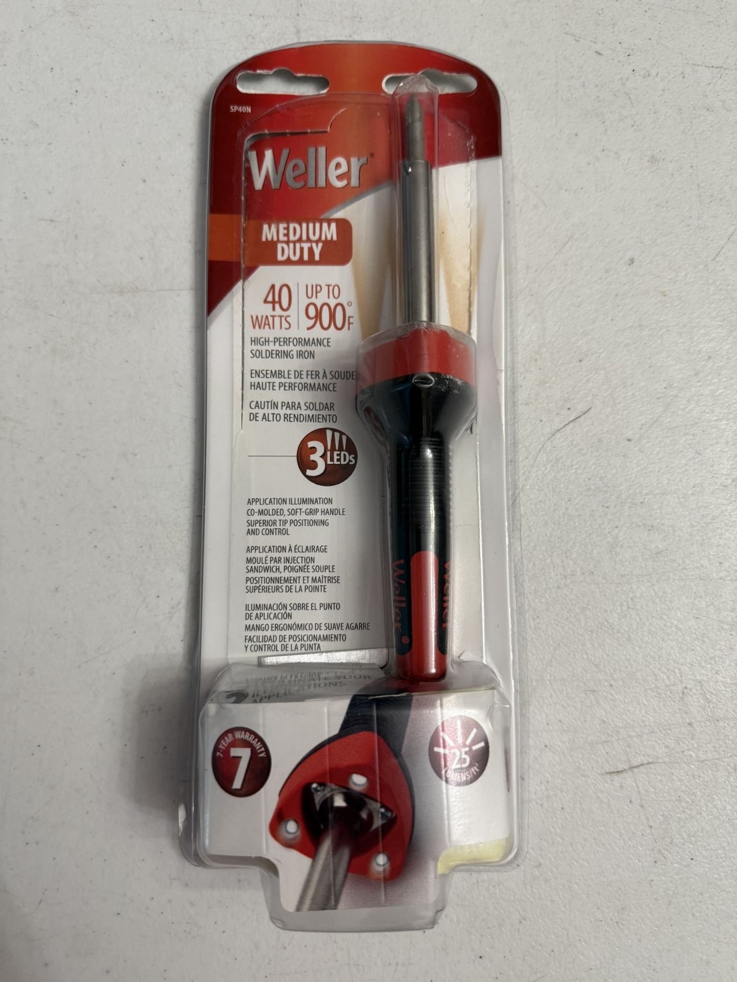 NEW WELLER SP40N MEDIUM DUTY SOLDERING IRON