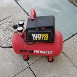 Central pneumatic 100psi 3gal