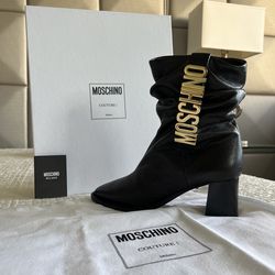 Moshino Leather Boots