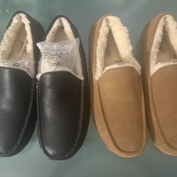 UGG Ascots Chestnut And Black Brand New Size 13