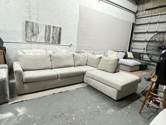 Light Gray Sectional 