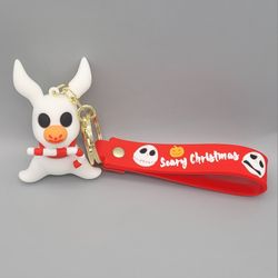 Zero 3D Nightmare Before Christmas Figure Keychain 