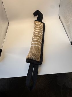Durable Jute Dog Chew Toy - Bite-Resistant Teething Stick for Puppies & Adult
