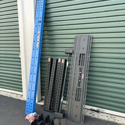 Rogue foldable squat rack