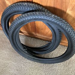 Almost New Size 20x2.60 Mountain Bike Tires