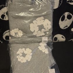 Denim Tears Hoodie & Pants Set Size XL