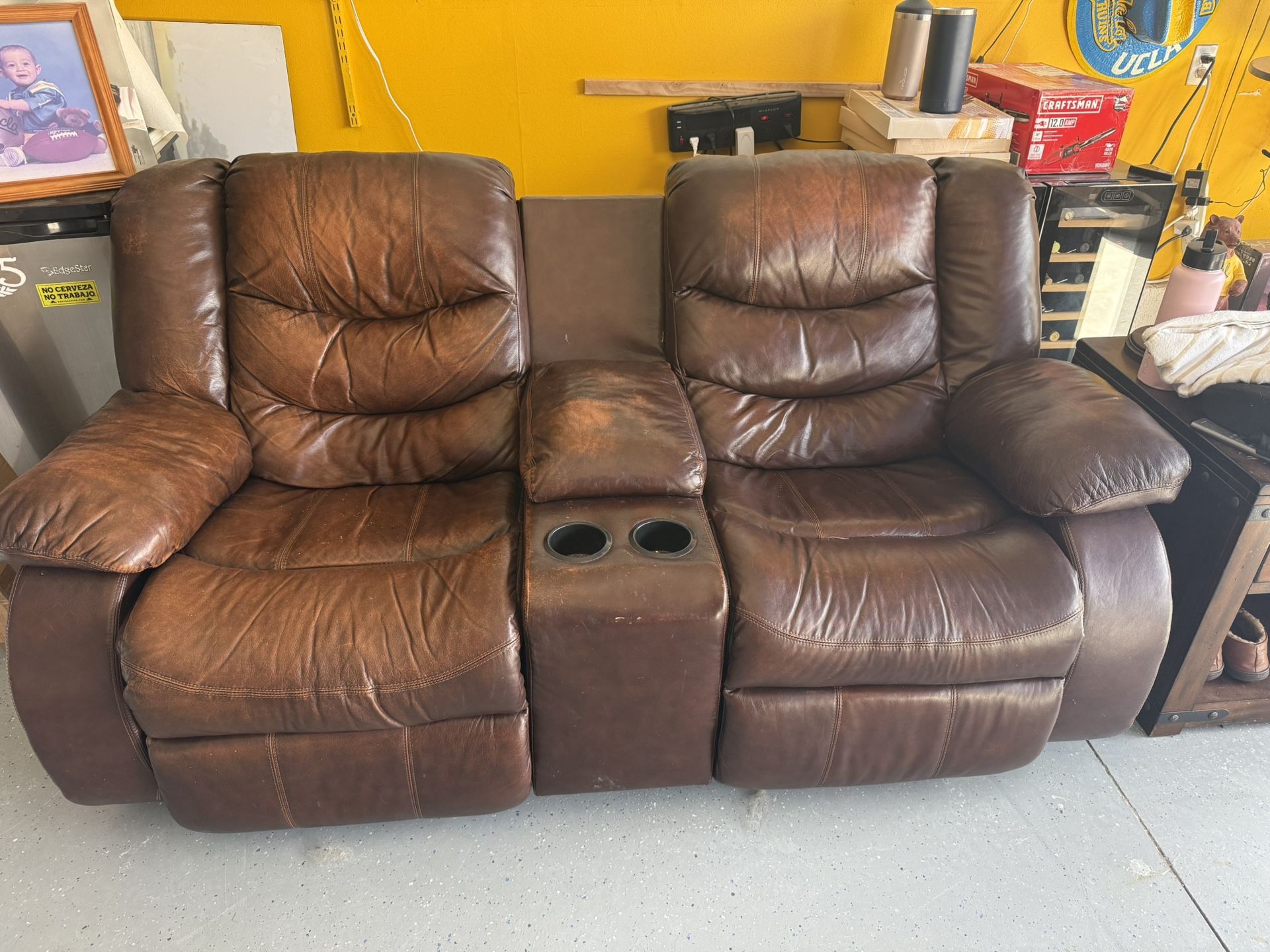 Leather Sofa