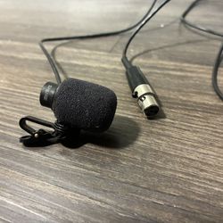 Shure Subminiature Lavalier Microphone with Clip and Foam Cover